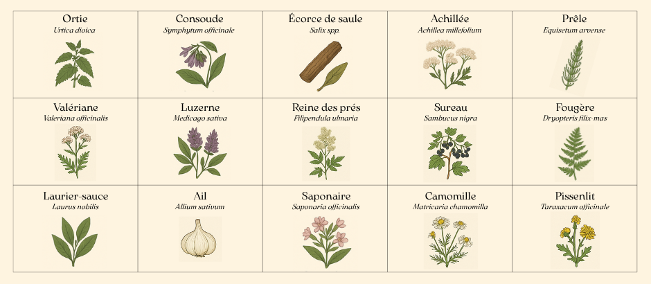 15 plantes pour une agriculture durable